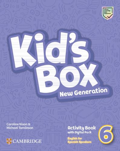 Cover image for Kid's Box New Generation Level 6 Activity Book with Home Booklet and Digital Pack English for Spanish Speakers