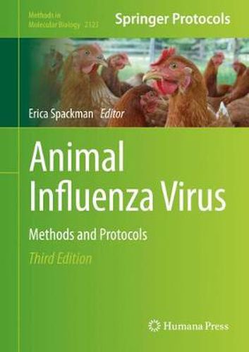 Cover image for Animal Influenza Virus: Methods and Protocols