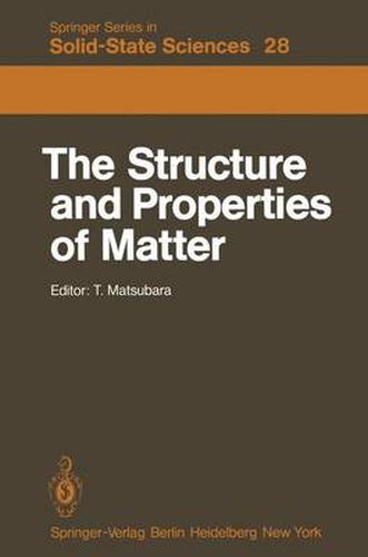 Cover image for The Structure and Properties of Matter