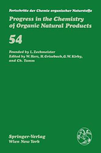 Cover image for Fortschritte der Chemie organischer Naturstoffe / Progress in the Chemistry of Organic Natural Products