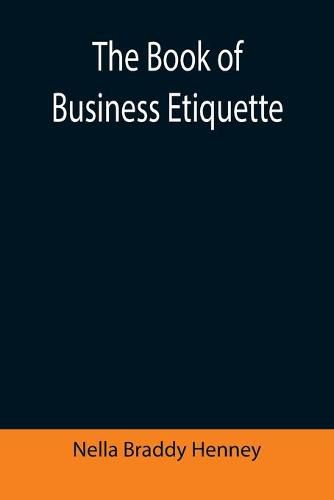 Cover image for The Book of Business Etiquette