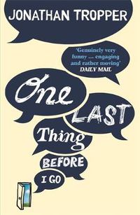 Cover image for One Last Thing Before I Go