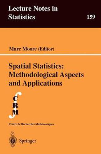 Cover image for Spatial Statistics: Methodological Aspects and Applications