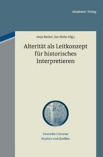 Cover image for Alteritat als Leitkonzept fur historisches Interpretieren