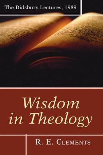 Cover image for Wisdom in Theology