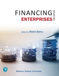 Cover image for Financing Enterprises