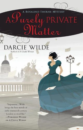Cover image for A Purely Private Matter: A Rosalind Thorne Mystery