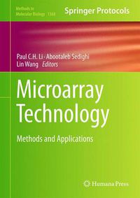 Cover image for Microarray Technology: Methods and Applications