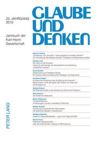 Cover image for Glaube und Denken: Jahrbuch der Karl-Heim-Gesellschaft- 23. Jahrgang 2010