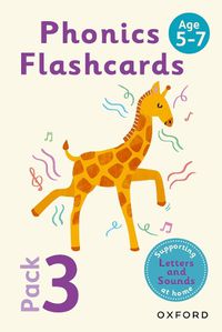Cover image for Essential Letters and Sounds Phonics Flashcards Pack 3