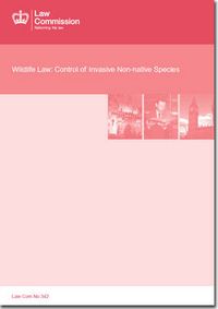 Cover image for Wildlife law: control of invasive non-native species