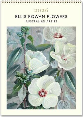 Cover image for Flowers Ellis Rowan Medium Calendar 2026 (B-VE-D26-NL3-M)