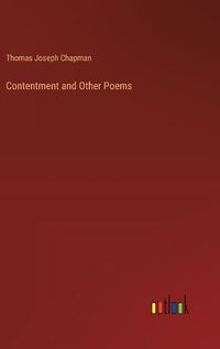 Cover image for Contentment and Other Poems