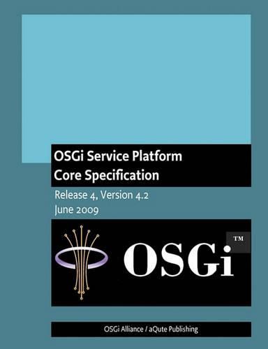 Cover image for OSGi Service Platform: Core Specification