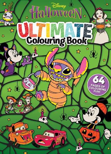 Cover image for Disney Halloween: Ultimate Colouring Book