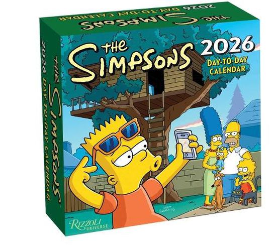 Cover image for The Simpsons 2026 Day-To-Day Calendar
