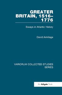 Cover image for Greater Britain, 1516-1776: Essays in Atlantic History