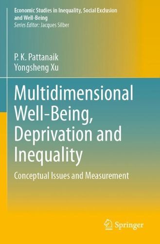 Cover image for Multidimensional Well-Being, Deprivation and Inequality