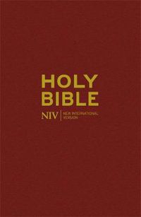 Cover image for NIV Popular Burgundy Hardback Bible