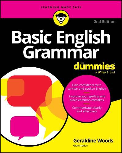 Cover image for Basic English Grammar For Dummies