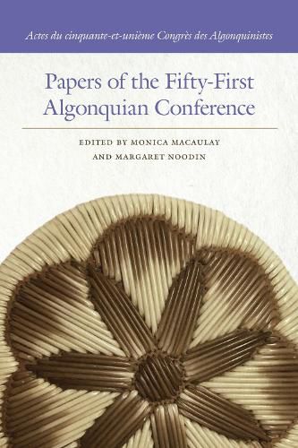 Cover image for Papers of the Fifty-First Algonquian Conference