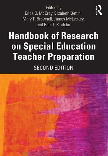 Handbook of Research on Special Education Teacher Preparation