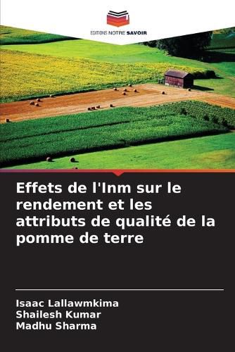 Cover image for Effets de l'Inm sur le rendement et les attributs de qualite de la pomme de terre