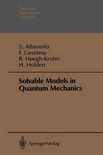 Cover image for Solvable Models in Quantum Mechanics