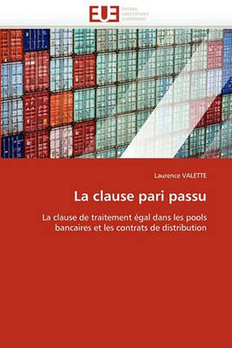 Cover image for La Clause Pari Passu