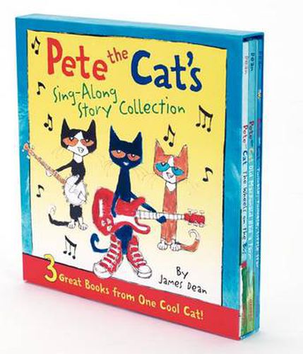 Cover image for Pete the Cat's Sing-Along Story Collection: 3 Great Books from One Cool Cat