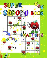 Cover image for Super Sudoku Book for smart kids