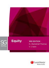 Cover image for LexisNexis Study Guide: Equity