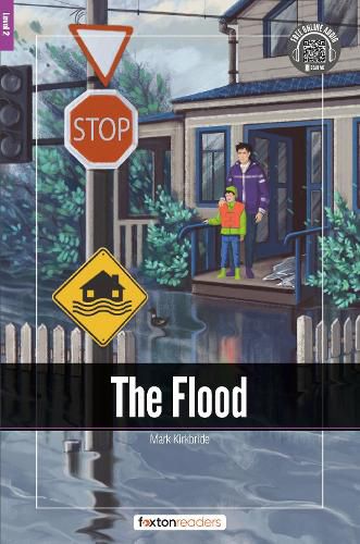 Cover image for The Flood - Foxton Readers Level 2 (600 Headwords CEFR A2-B1) with free online AUDIO