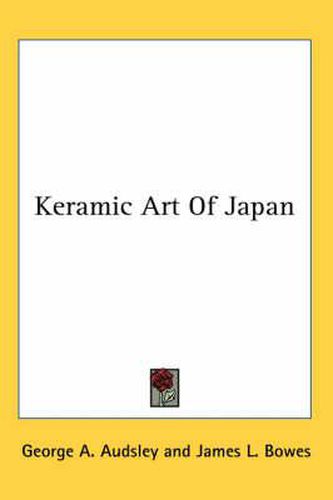 Cover image for Keramic Art of Japan