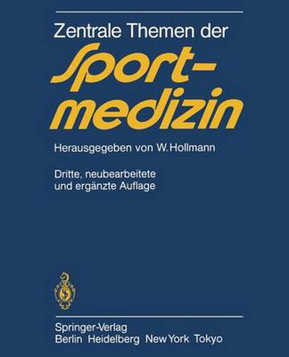 Cover image for Zentrale Themen Der Sportmedizin