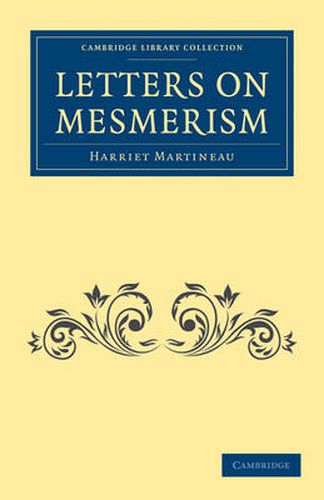 Cover image for Letters on Mesmerism