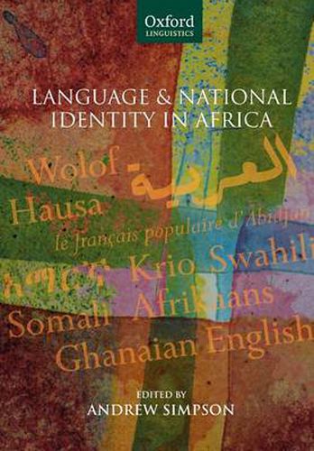 Cover image for Language and National Identity in Africa