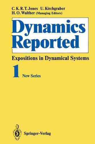 Cover image for Dynamics Reported: Expositions in Dynamical Systems