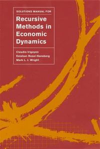 Cover image for Solutions Manual for Recursive Methods in Economic Dynamics