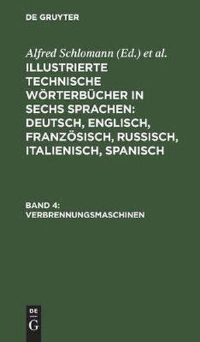 Verbrennungsmaschinen