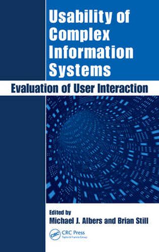 Cover image for Usability of Complex Information Systems: Evaluation of User Interaction