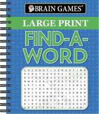 Cover image for Brain Games - Large Print Find a Word