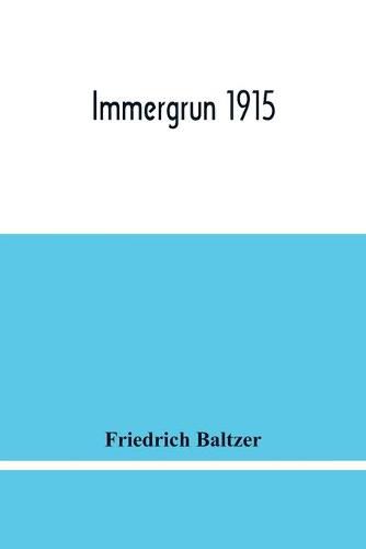 Cover image for Immergrun 1915