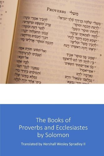 Cover image for The Books of Proverbs and Ecclesiastes by Solomon