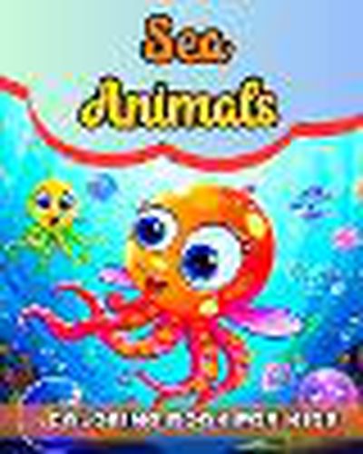 Sea Animals Coloring Book for Kids