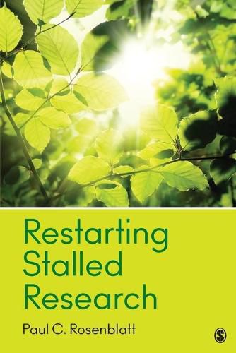 Cover image for Restarting Stalled Research