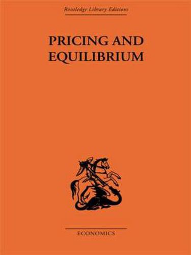 Cover image for Pricing and Equilibrium