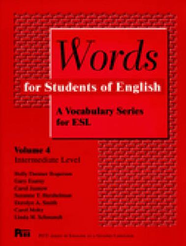 Words for Students of English: A Vocabulary Series for ESL