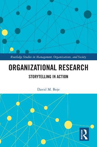 Cover image for Organizational Research: Storytelling in Action