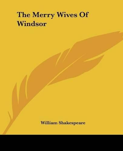 Cover image for The Merry Wives Of Windsor